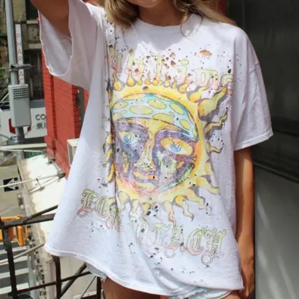 urban outfitters sublime distressed tshirt dress